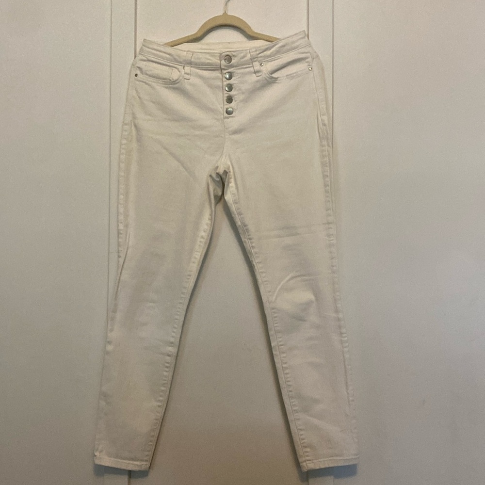 Crown and Ivy Button fly jeans